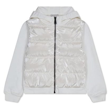 MONCLER Moncler Puffr Cardi Jn34 Kids White 034  for sale