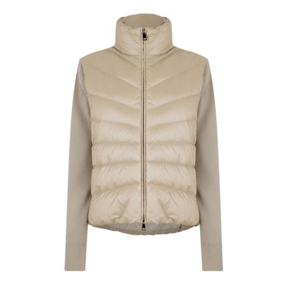 MONCLER Moncler Quilt Cardi Ld44 Women Beige 200  for sale