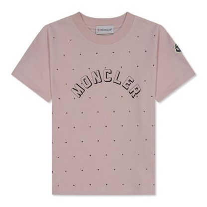 MONCLER Moncler Rhinestone T Jn34 Kids Pale Pink Ppi  for sale