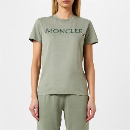 MONCLER Moncler S/S T-Shirt Ld43 Women Green 92G  for sale