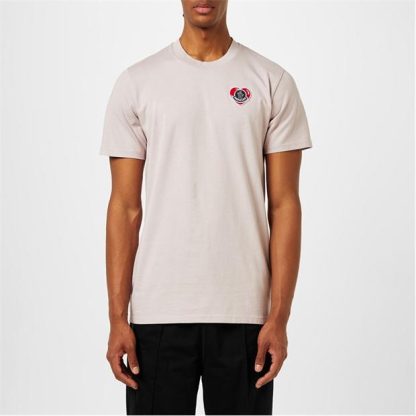 MONCLER Moncler SS T-Shirt Sn44 Men Lt Purple 64D  for sale