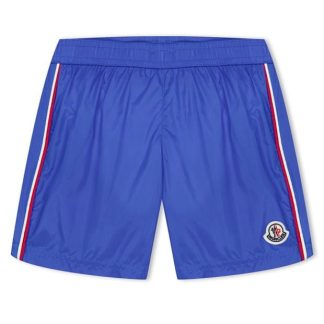 MONCLER Moncler Shorts Jn43 Kids Swim Shorts Light Blue 719 for sale