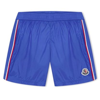 MONCLER Moncler Shorts Jn43 Kids Swim Shorts Light Blue 719 for sale