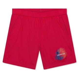 MONCLER Moncler Shorts Jn43 Kids Swim Shorts Red 45R for sale