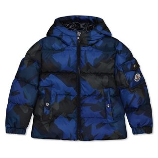 MONCLER Moncler Stevens Jkt Jn34 Kids Medium Blue F79  for sale