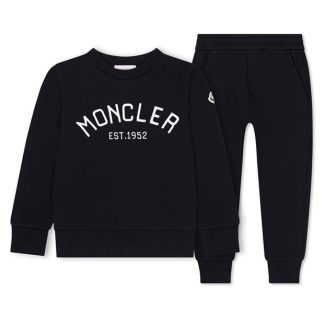 MONCLER Moncler Sweat Trckst Jn44 Kids Black 999  for sale