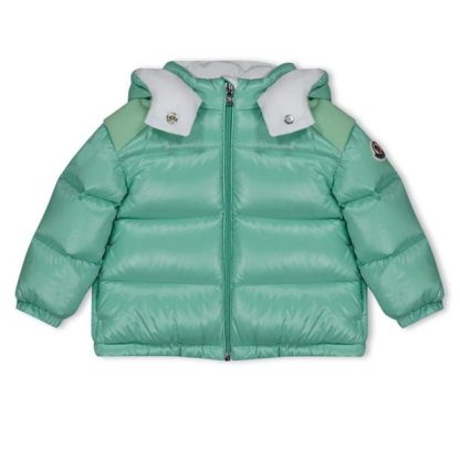 MONCLER Moncler Valya Jacket In34 Kids Mint Green 8Lg  for sale