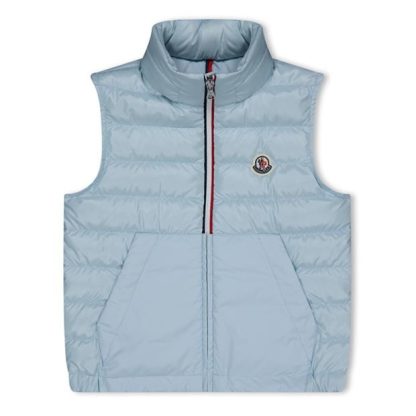 MONCLER Moncler Vest Jn42 Kids Light Blue 711  for sale