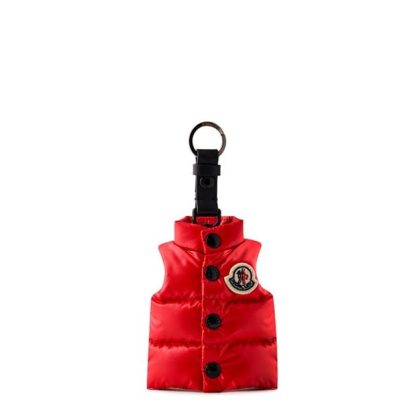 MONCLER Moncler Vest Keyring Sn42 Unisex Keyrings Red 455 for sale