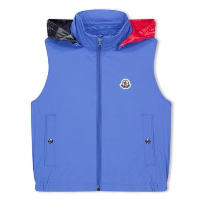 MONCLER Moncler Zene Gilet Jn42 Kids Gilets - Lightweight Sky Blue 737 for sale