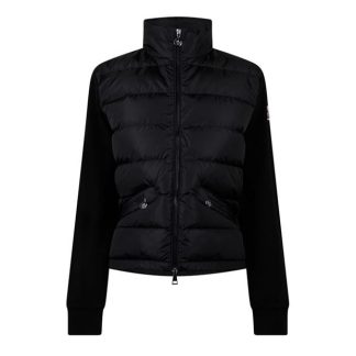 MONCLER Moncler Zip Cardi Ld44 Women Cardigans Black 999 for sale