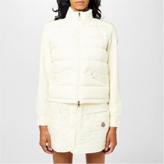 MONCLER Moncler Zip Cardi Ld44 Women Cardigans White 034 for sale