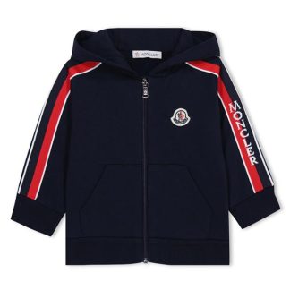 MONCLER Moncler Zip Cardigan In34 Kids Navy 778  for sale