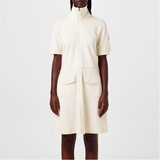 MONCLER Moncler Zip Dress Ld44 Women White 034  for sale