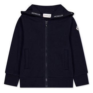 MONCLER Moncler Zip Hoodie Jn44 Kids Navy 778  for sale