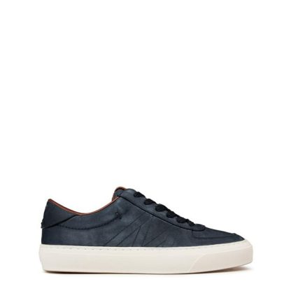 MONCLER Monclub Sneakers Men Low Trainers Navy 754 for sale