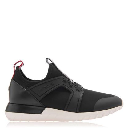 MONCLER Neoprene Emilien Low Top Trainers Men Black 999  for sale