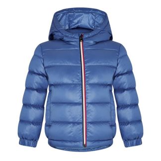 MONCLER New Aubert Down Jacket Boys Kids Puffer Jackets - Heavyweight Blue 70H for sale