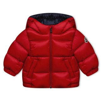 MONCLER New Macaire Down Jacket Infants Kids Puffer Jackets - Heavyweight Bright Red 45E for sale