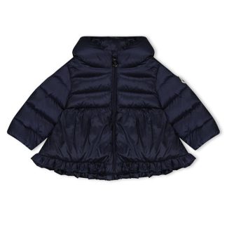 MONCLER Odile Down Jacket Infant Girls Kids Puffer Jackets - Heavyweight Blue 778 for sale