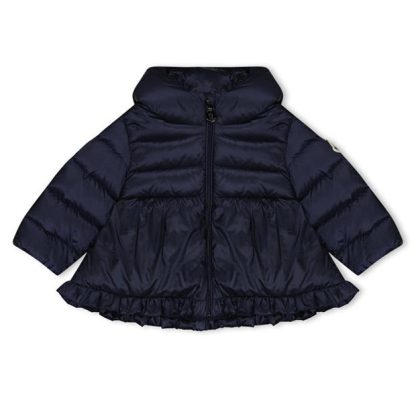 MONCLER Odile Down Jacket Infant Girls Kids Puffer Jackets - Heavyweight Blue 778 for sale