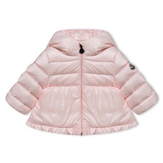 MONCLER Odile Down Jacket Infant Girls Kids Puffer Jackets - Heavyweight Pink 503 for sale