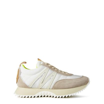 MONCLER Pacey Low Top Sneakers Women Low Trainers White 041 for sale