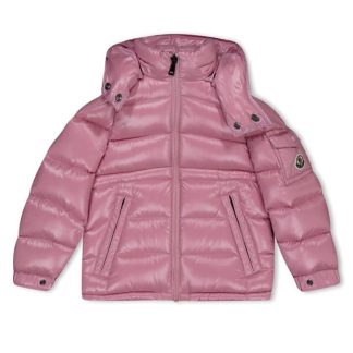 MONCLER Padded Down Jacket Juniors Kids Pale Pink Ppi  for sale