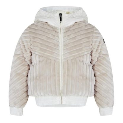 MONCLER Pedrix Down Jacket Juniors Kids Down Jackets Cream 034 for sale