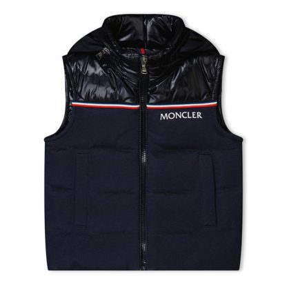 MONCLER Peter Gilet Juniors Kids Navy 778  for sale