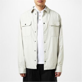 MONCLER Piz Shacket Men White 216  for sale