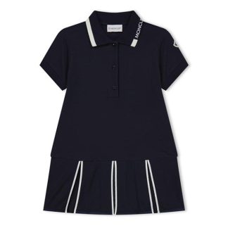 MONCLER Polo Shirt Dress Juniors Kids Polo Dresses Navy 778 for sale