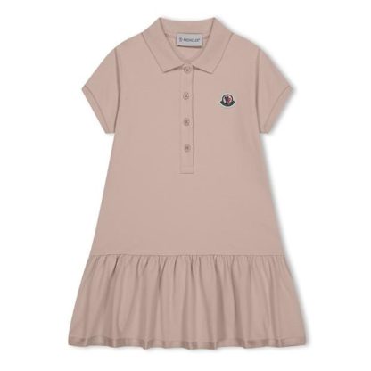 MONCLER Polo Shirt Dress Kids Polo Dresses Pink 514 for sale