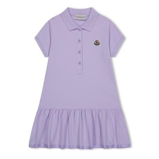 MONCLER Polo Shirt Dress Kids Polo Dresses Purple 62E for sale