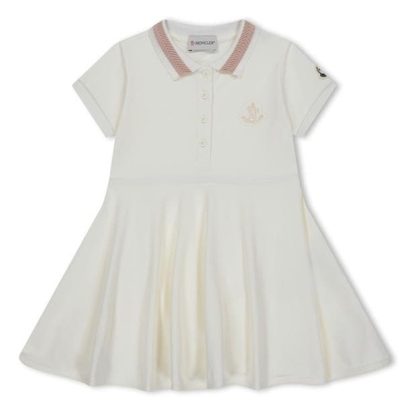 MONCLER Polo Shirt Dress Kids White 034  for sale