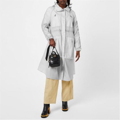 MONCLER Potet Parka Women Silver 91Y  for sale