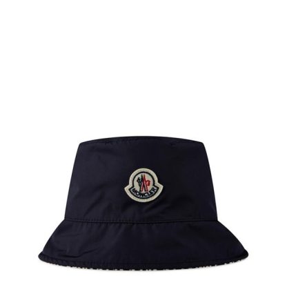 MONCLER Reversible Bucket Hat Men Bucket Hats Navy 778 for sale