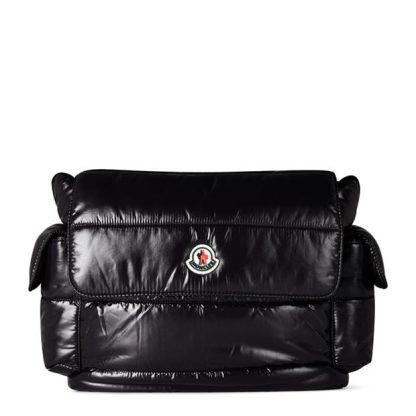 MONCLER Shell Changing Bag. Women Black 999  for sale