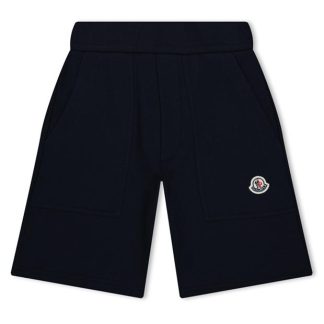 MONCLER Sweat Shorts Juniors Kids Jersey Shorts Navy 778 for sale