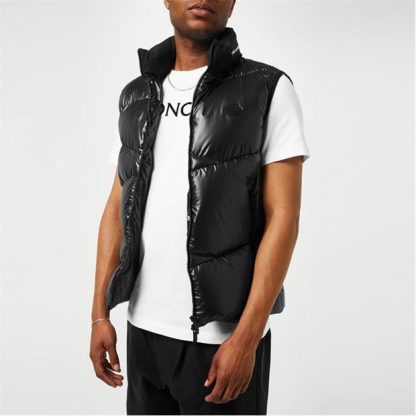 MONCLER Tago Gilet Men Gilets - Lightweight Black 999 for sale