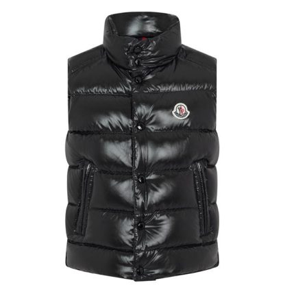 MONCLER Tib Down Gilet Juniors Kids Puffer Jackets - Heavyweight Black 999 for sale