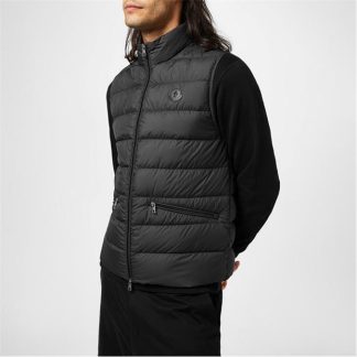 MONCLER Treompan Quilted Gilet Men Gilets - Lightweight Black 999 for sale