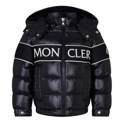 MONCLER Truyere Down Jacket Juniors Kids Navy 778  for sale