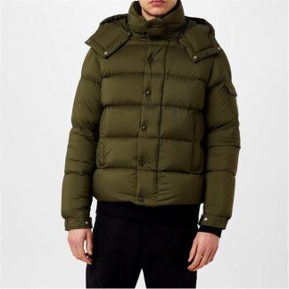 MONCLER Vezere Puffer Jacket Men Puffer Jackets - Lightweight Olive 825 for sale