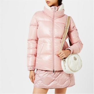 MONCLER Vistule Short Down Jacket Women Puffer Jackets - Heavyweight Pink 51A for sale