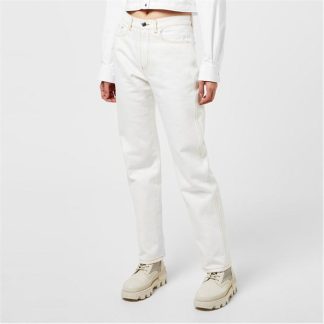 MONCLER White Denim Jeans Women White 032  for sale