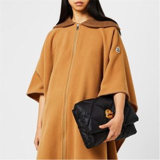 MONCLER Wool Felt Cape Women Beige 241  for sale