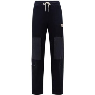 MONCLER X BBC X Billionaire Boys Club Fleece Sweatpants Men Navy 778  for sale