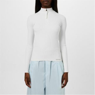 MONCLER Zip Turtle Neck Women White 034  for sale