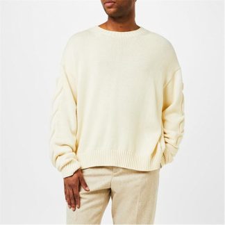 OFF WHITE 3d Knit Jumper Men Beige 6161  for sale